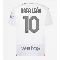 Fotballdrakt Herre AC Milan Rafael Leao #10 Bortedrakt 2023-24 Kortermet